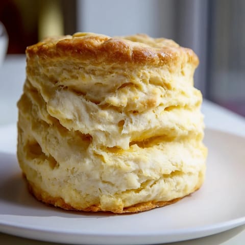 Fluffy and tall, freshly baked buttermilk biscuits are pictured, ideal for breakfast or dinner sides.