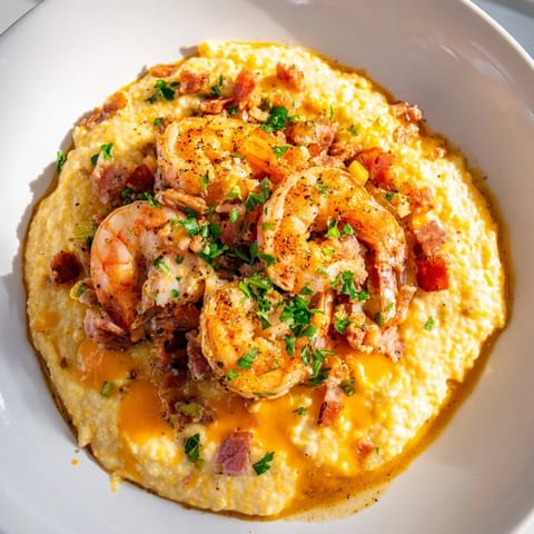Shrimp and Creamy Grits