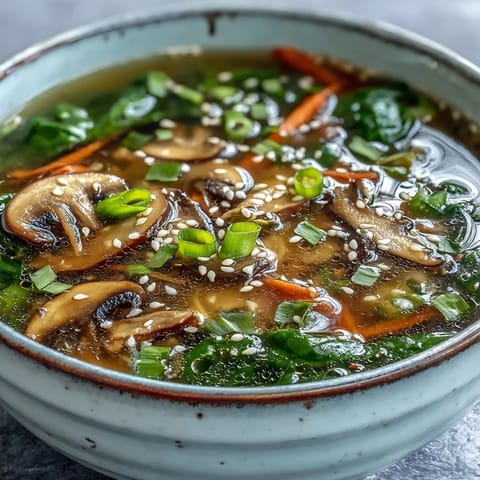 Miso Ginger Winter Soup