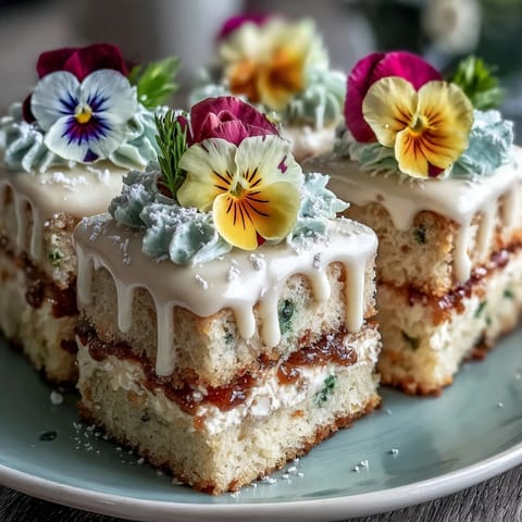 Mini Spring Birthday Cakes