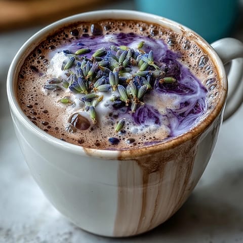 Lavender Oat Milk Latte