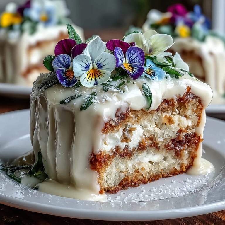 Adorable mini layer cakes for spring birthdays, featuring tender vanilla cake, pastel buttercream, and a stunning array of fresh edible flowers.